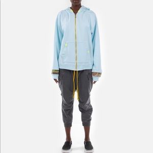 Drifter blue zip up hoodie